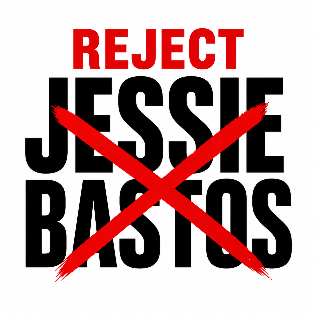 Reject Jessie Bastos · Broward Schools Deserves Better Logo